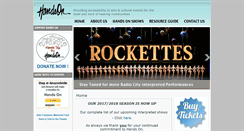Desktop Screenshot of handson.org